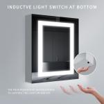 Modern Style Wall Mount Backlit Lighted LED Bathroom Vanity Mirrored Medicine