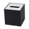 Buy cheap OEM/ ODM black / white weave square 130*130*135 tissue box cover for Shangri-La Hotel from wholesalers