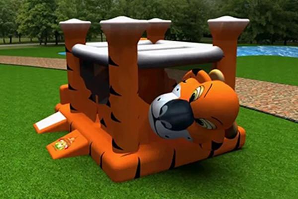 Inflatable Bouncer Castle Commercial Kids Party Dog Bounce House Tiger Bouncy