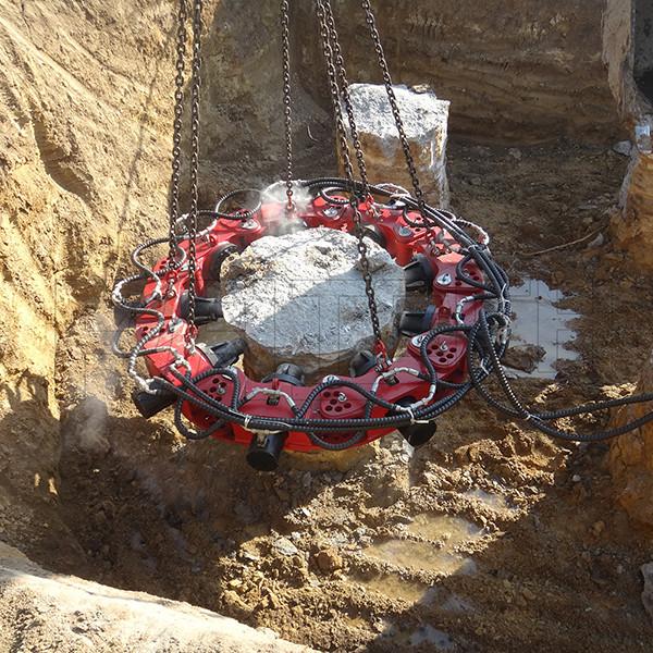 Buy cheap Round Square 1.5ton Dia1050mm Hydraulic Pile Breaker from wholesalers
