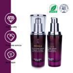 30ml Empty Foundation Bottle Anti Aging Facial Cream With Silver Lotion Pump