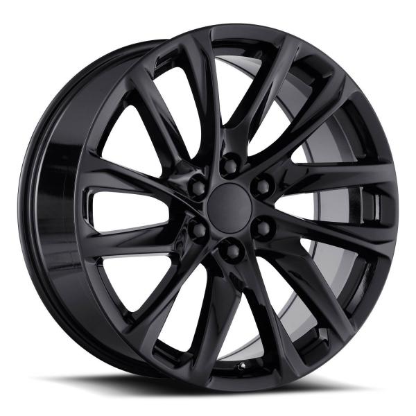 Buy cheap Escalade 12 Gloss Black All Season Tires Wheels Rims Escalade EXT ESV 20" from wholesalers