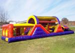 Inflatable Bounce House Obstacle Course PVC Sport Game Obstacle Course For