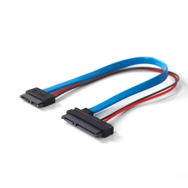 Buy cheap 30CM 1FT 12 Inch 22 Pin To Slimline SATA 5V Cable Serial Connection from wholesalers