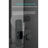 Buy cheap Full Automatic Keyless Smart Hotel Door Locks RFID Card NFC Access Frosted Silver from wholesalers