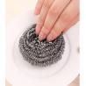 Buy cheap Sliver Color Stainless Steel Pot Cleaner , SGS Certification 430 Metal Dish Scrubber from wholesalers