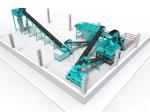 Organic Fertilizer Granule Production Line Cow Dung Compost Granulator Biomass