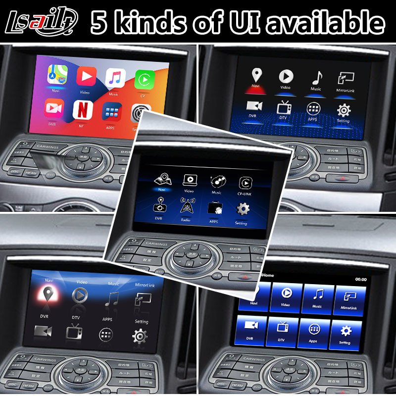 Lsailt Android Carplay Interface for Nissan Skyline 370GT V36 Type SP 2010-2014