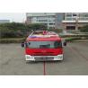 Buy cheap ISUZU Engine Motorized Fire Truck , Pumper Tanker Fire Trucks 9900×2500×3450mm Size from wholesalers