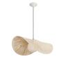 Buy cheap Nordic Vintage Wabi Sabi CottonRope Straw Hat Led Pendant Lights(WH-AP-578) from wholesalers