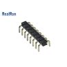 Buy cheap UL94V-0 PBT 2.0mm Pin Header Connector 20P U Brass Terminal from wholesalers