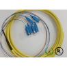 Buy cheap 900UM SC / UPC Connector Simplex Pigtail Single Mode 6 Fiber 24 IN OFNR from wholesalers