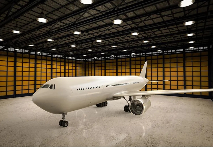 Prefabricated Steel Frame Logistic Hangar for Trucks Cars and Aircraft in High Demand