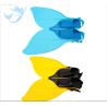 Buy cheap Blue And Yellow Plastic Mermaid Monofin , Mermaid Feet Fins Anti - Skidding from wholesalers