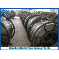 Buy cheap Anti twist 18 Strands Breakage load 372kN Braided Steel Wire Rope for Overhead product