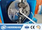 High Potency Round Flat Cable Armouring Machine For Interlocking Wear Resistance