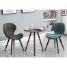 Buy cheap S Shape Metal Restaurant Chairs Leather Upholstered Customized Cushion Color from wholesalers