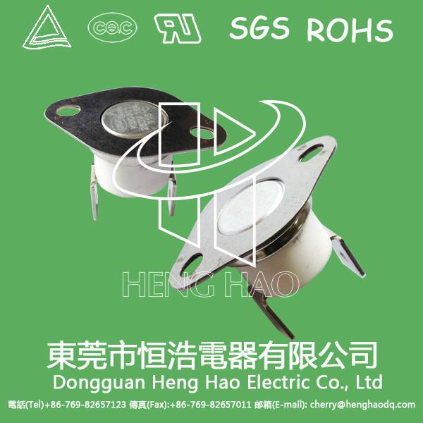 Buy cheap Snap Action Type KSD301 Bimetal Thermostat AC 125V 250V Power Rated from wholesalers