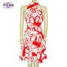 Buy cheap Summer elegant sleeveless hot style print girls dresses lady's ladies dinner party t shirt dress in cheap price from wholesalers