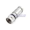Buy cheap Outdoor CATV Cable with RG6 Compression Connector , 25M Antenna Coaxial Cable from wholesalers