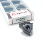 Speed WNMG080412 Tungsten Carbide Turning Insert For Wear Resistant Cast Iron