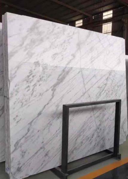 Buy cheap Decorative White Carrara Marble Tile , White Marble Kitchen Countertops from wholesalers