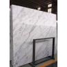 Buy cheap Decorative White Carrara Marble Tile , White Marble Kitchen Countertops from wholesalers