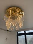 Hall Large Staircase Lighting LED Crystal Chandelier for living room hanging