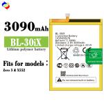 BL-30iX Replacement Mobile Phone Batteries for Infinix X552 Zero 3 3.8V 3090mAh