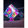Buy cheap High Resolution P2.5 Outdoor Indoor LED Cube Screen Creative 4 Sides Logo Brand from wholesalers