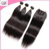 Buy cheap Good Feedback Virgin Bundle Hair with Closure Peruvian Unprocessed Straight Hair from wholesalers