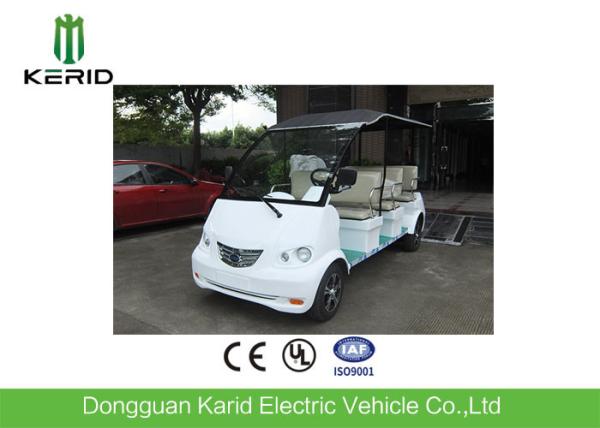 Buy cheap Battery Powered Electric Shuttle Car 8 Seats For Real Estate / Tourist Attractions from wholesalers