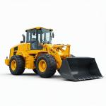 1 Ton 55kw 0.7m3 Bucket Front Wheel Loader LW156FV