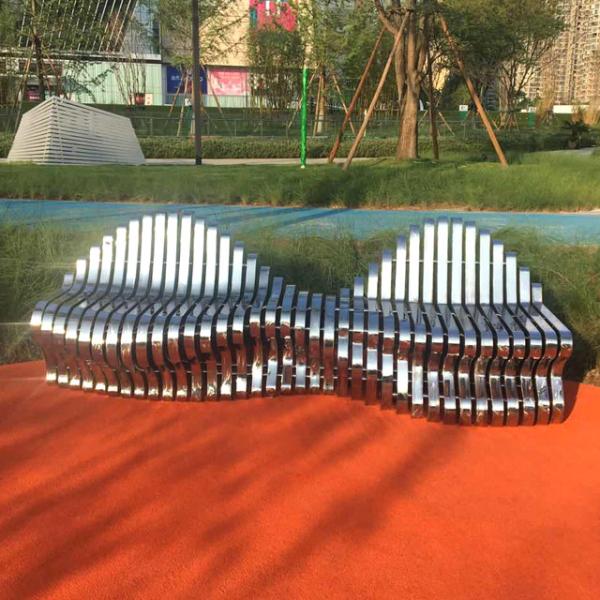 Buy cheap Stainless Steel SGS 280cm 4 Seater Garden Bench from wholesalers