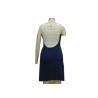 Buy cheap Fashion Deep V Neck Bodycon Dress , Sexy Backless Summer Dresses Navy Blue from wholesalers