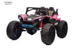 Two Wheel Drive Children Ride In Car Black Pink White