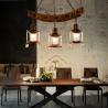 Buy cheap American Light Design Vintage Chandelier Retro Cafe Bar Restaurant Bamboo Loft Pendant Lamp(WH-VP-231) from wholesalers