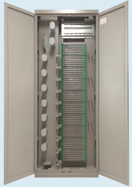 Buy cheap Cold Rolled Steel Sheet ODF Optical Distribution Frame Rack 864 Core 720 Core 576 Core from wholesalers