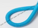 PVC Texture Material Esd Wrist Strap 18 Blue Color