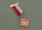 Carnival Awards Medals In 3D Design , Zinc Alloy Competition Medals With Silver