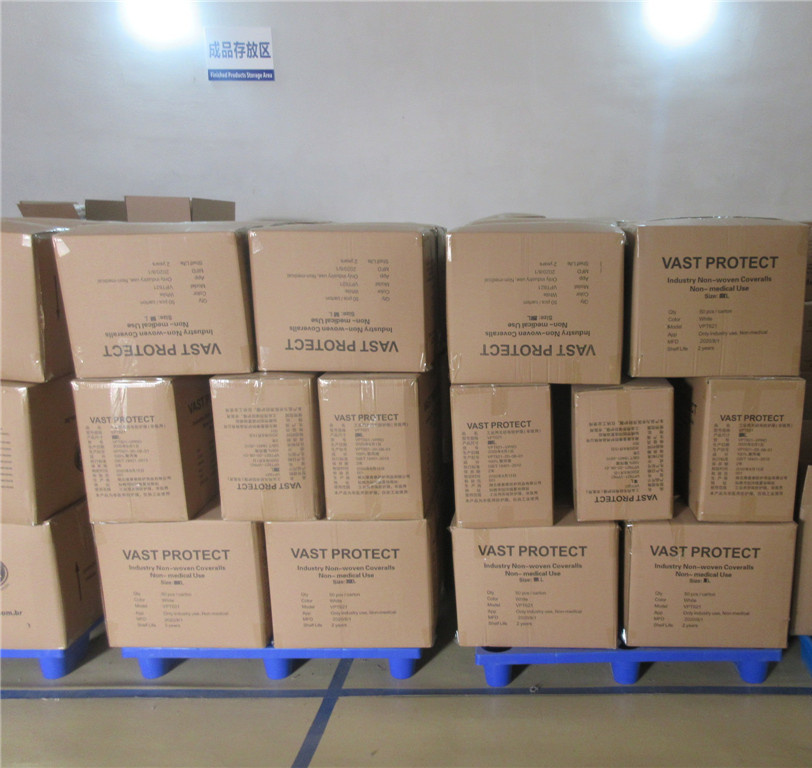 Nonwoven SMS Microporous Disposable Coveralls with Open Ended Wrists/Ankles