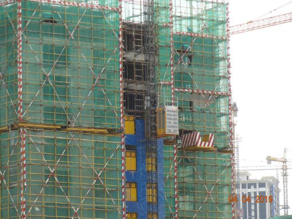 Buy cheap VFD 2000 Kg Rack Pinion Lift Construction Hoist Safety from wholesalers