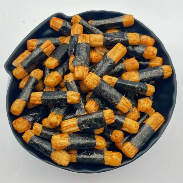 Buy cheap Asian Inspired Crispy Seaweed Rice Crackers Grain Snack from wholesalers