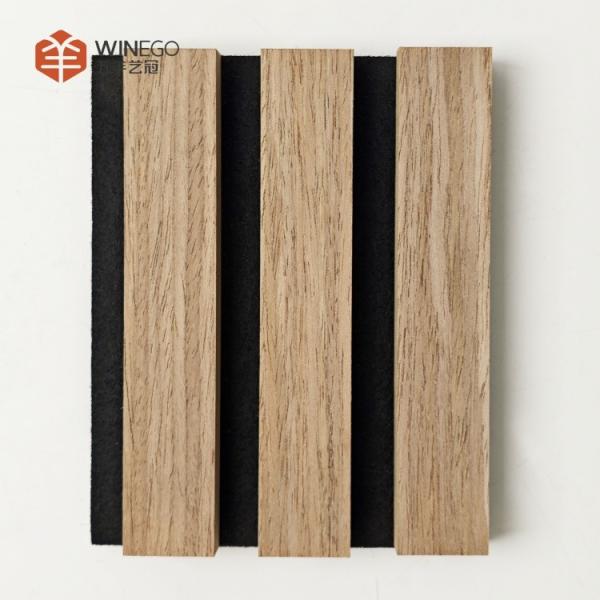 Buy cheap Eco-Friendly Wood Slat Acoustic Panel Durable And Stylish Acoustic Design from wholesalers