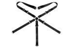 3" 5 Point Racing Safety Belts With Polyester Webbing + Steel Buckle
