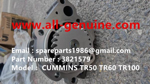Buy cheap 3821579 OIL PUMP CUMMINS TURBO CHARGER TEREX TR100 MINING RIGID DUMP TRUCK OFF HIGHWAY TRUCK GENUINE PARTS from wholesalers