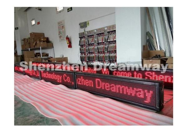 Buy cheap Bright P 10 LED Moving Message Sign For Indoor / Semi-Outdoor Text Showing from wholesalers