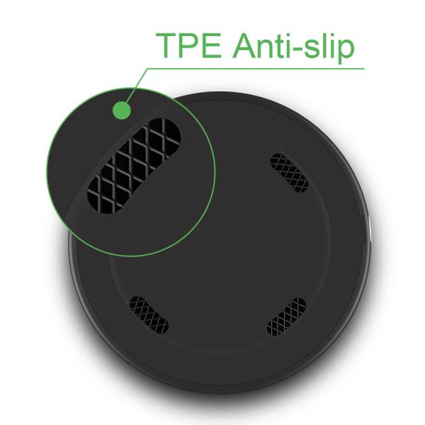 Buy cheap Battery Cordless Cell Phone Charging Pad Station Qi Portable Fashionable from wholesalers