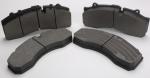 Commercial Car Brake Pads Organic Matercia Green Testing For HOWO