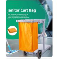 Buy cheap Replacement Janitorial Cart Bag, High Capacity Thickened Housekeeping Commercial Janitorial Cleaning Cart Bag product